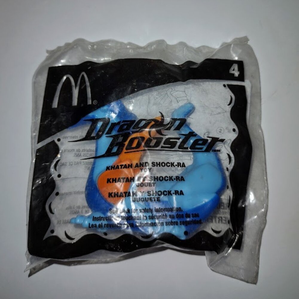 Dragon Booster - Khatah and Shock-ra - McDonald's Happy Meal Toy